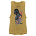 Junior's Marvel Colorful Panther Muscle Tee product image 1