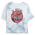 Junior's Marvel Be Amazing Bombard Tie-Dye T-Shirt product image 1
