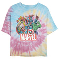 Junior's Marvel Heroes of Today Tie-Dye Swirl T-Shirt product image 1