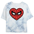 Junior's Marvel Spidey Heartbreaker Bombard Tie-Dye T-Shirt product image 1