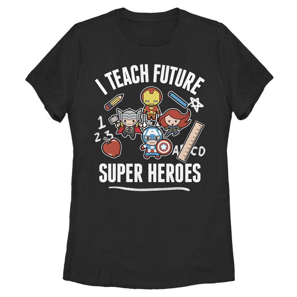 Women's Marvel Teach Future Supers T-Shirt product image 1