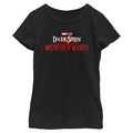 Girl's Marvel Doctor Strange Rendered Logo T-Shirt product image 1