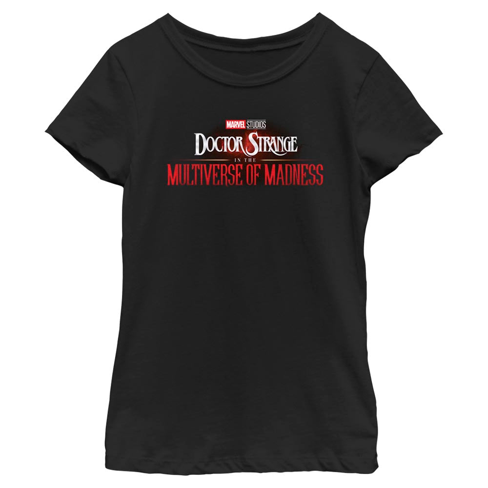 Girl's Marvel Doctor Strange Rendered Logo T-Shirt product image 1