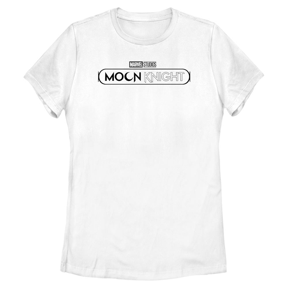 Women's Marvel Moon Knight Black Logo T-Shirt product image 1