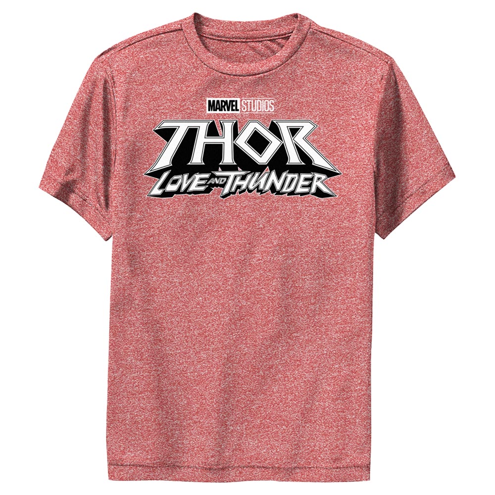 Boy's Marvel Black Logo T-Shirt product image 2