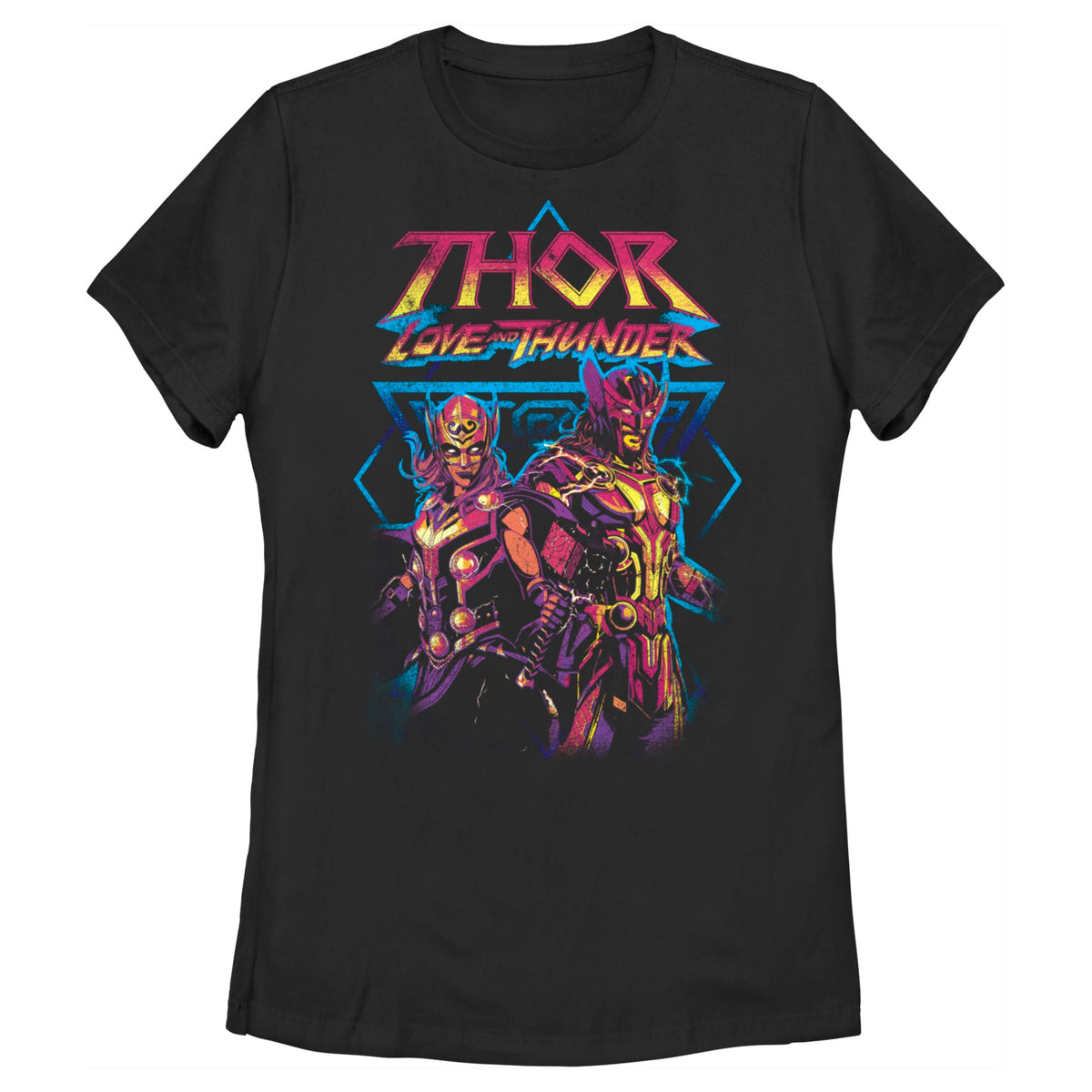 Women's Marvel Grunge Thunder T-Shirt product image 1