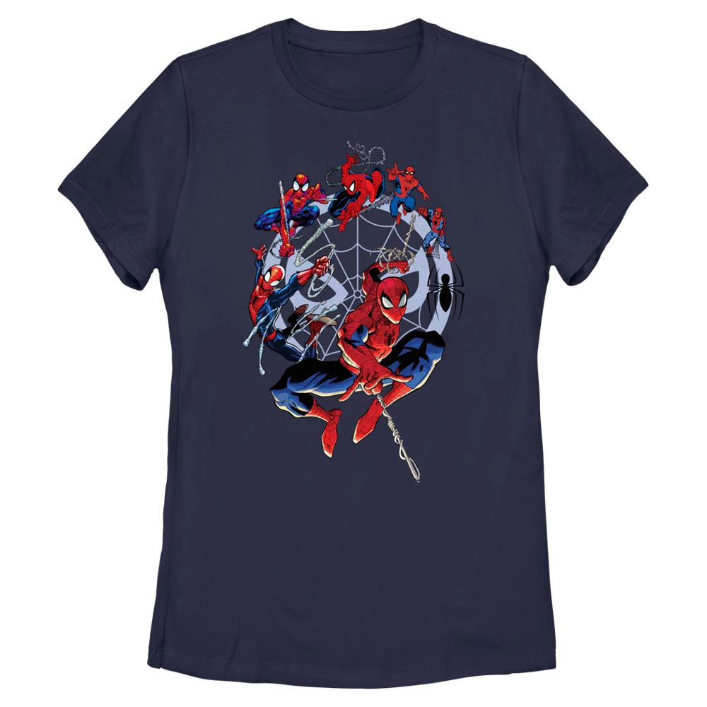 Women's Marvel SPIDEY CIRCLE EVOLUTION T-Shirt product image 1